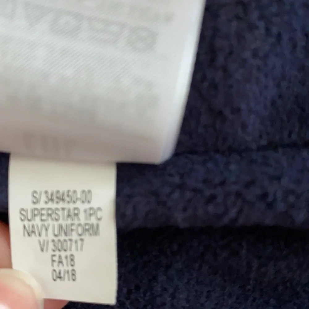 Baby Gap Jumpsuit Quitted Star Navy Blue 6-12 M